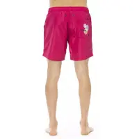 Bikkembergs Zwemshorts met geometrisch figuurprint