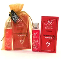 Extase Sensuel Naughty Silk Nights Geschenkset - Rood