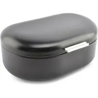 Salt & pepper Broodtrommel 40x29xH19,5cm zwart Crust