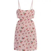 Mymo Zomerjurk groen / rosa / rood
