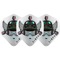 L-Style Champagne Flight EZ L1 Leonard Gates V3 White - Dart Flights