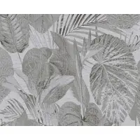 Living Walls Famous Garden - Grijs - 393555