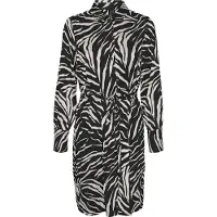 Vero Moda Liva Korte Jurk Met Lange Mouwen