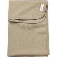 Meyco Baby Jacquard Wiegdeken - Taupe - 75x100cm - 0.5 TOG