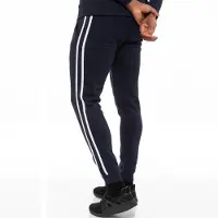 Enzo Heren Navy Tracksuit Joggers| Designer Menswear