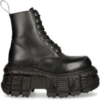 New rock unisex militaire techno-platformlaarzen - M-MILI084N-S5