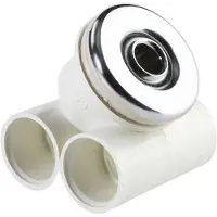 AstralPool 04092 Ø1 1/4 Hot Tub Inlet Front Cover Transparant