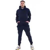 Kruze By Enzo Kruze Heren Pullover Hoodie Tracksuit Set