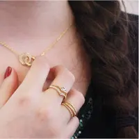 MYC Paris Zinnia Ring - Oostenrijks Kristal