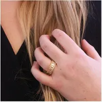 MYC Paris Glamour Lock Ring - Zirkoon