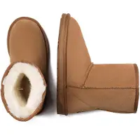 EVER AU Boots 'Kookaburra' kastanjebruin