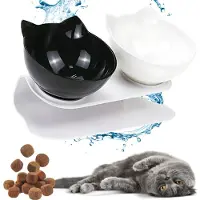 Verk Group Dubbele Voer- en Drinkbak voor Honden en Katten (2x400 ml)