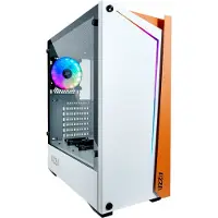 Azza Apollo 430 tower-behuizing 2x USB-A 3.2 (5 Gbit/s), 2x Audio, Window-kit