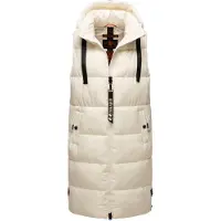 NAVAHOO Bodywarmer 'Schnuffelchen' wit