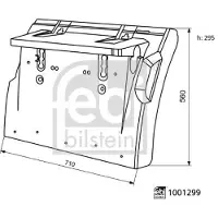 FEBI BILSTEIN 1001299 Spatbord