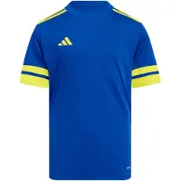 Adidas Functioneel shirt 'Squa25' royal blue/koningsblauw / limoen