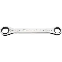 Stahlwille 41572428 25ASP 24 X 28 RATSCHENRINGSCHLUESSEL Dubbele ringsleutelratelset Sleutelbreedte (inch) 3/4 - 7/8
