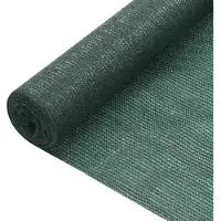 vidaXL Privacynet 75 g/m² 2x10 m HDPE groen
