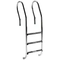 AstralPool Mixto Aisi316 Pool Ladder 3 Luxe Steps Zilver