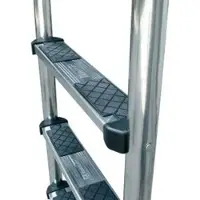 AstralPool Mixto Aisi316 Pool Ladder 2 Luxe Steps Zilver