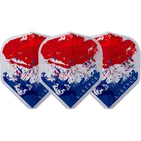 L-Style L1 EZ Jelle Klaasen V6 Clear White - Dart Flights