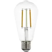 Eglo Smart lamp E27 | Edison ST64 | Helder | 2200-6500K | Zigbee | 6W