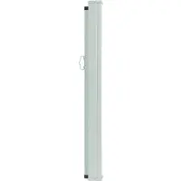 vidaXL Tuinscherm uittrekbaar 120x500 cm grijs