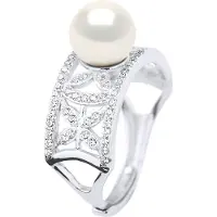 ATELIERS SAINT GERMAIN Ring Sieraden - Echte Cultiveerde Zoetwaterparel Rond 8-9 mm