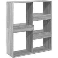 vidaXL kamerscherm 100x33x115 cm bewerkt hout grijs sonoma eikenkleur