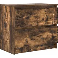 vidaXL Tv-meubel 60x35x54 cm bewerkt hout gerookt eikenkleurig