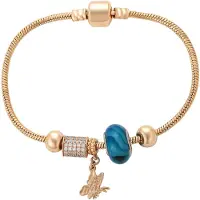 Gaya Armband saffier / goud