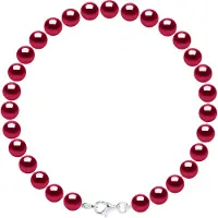 ATELIERS SAINT GERMAIN Armband van Echte Gekweekte Zoetwaterparels Rond 6-7 mm