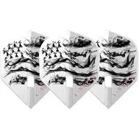 L-Style L1 Kami Thibault Tricole White V2 - Dart Flights