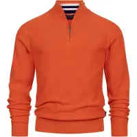 INDICODE JEANS Trui ' Bull ' oranje