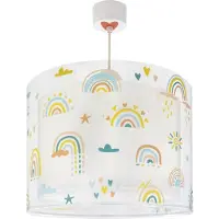 DALBER Hanglamp Rainbow roze voor kinderkamer
