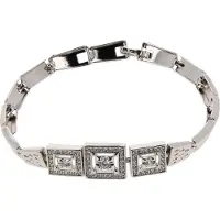 NAEMI Armband zilver / transparant