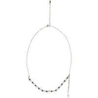 NAEMI Ketting goud / wit / parelwit