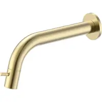 Boss & Wessing Fonteinkraan muur inbouw bws sensa geborsteld goud pvd