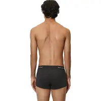 Marc O'Polo Boxershorts 'Essentials' zwart / wit