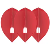 L-Style Champagne L2 Teardrop Red - Dart Flights