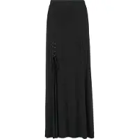 Killstar - Gothic Maxirok - Secretly Weep Maxi Skirt - XS tot 4XL - voor Vrouwen - zwart - Maat M