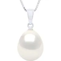 ATELIERS SAINT GERMAIN Bead Pendant Volledig Articuleerbaar in Wit Goud 750 en Echte GeCultiveerde Zoetwaterparel Peer 10-11 mm