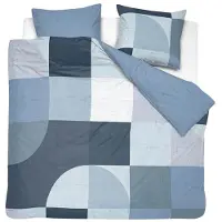 Cinderella Dekbedovertrek Rune Blue Katoen-200 x 200 / 220 cm | 2-Persoons