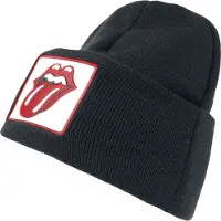 The Rolling Stones Beanie - Amplified Collection - Patch Beanie - zwart - Maat Standard