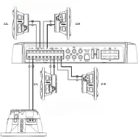 Fusion Apollo Ms-ap61800 Amplifier 150w Zilver 297 x 180 x 45 mm