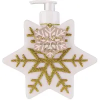 Accentra handzeep sneeuwvlokje - vanille 350 ml - leuk geschenk - origineel kado - kerst pakje - vriendin - mama - vegan