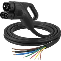 LDY Loady laadkabel CCS type 2 met open einde - DC lader 5 meter