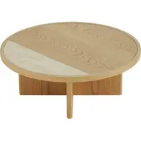 Bronx Salontafel Maeva Ø80 cm naturel eiken