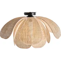 Beliani CHIREDZI - Hanglamp - Naturel - Rotan