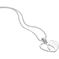 Orphelia Dames 925 Sterling Zilveren Ketting met Hanger - Zilver ZH-4701